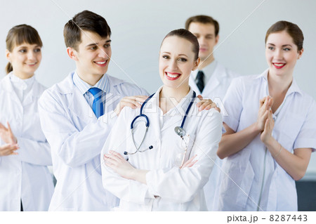 Successful female doctor Successful female doctor 8287443