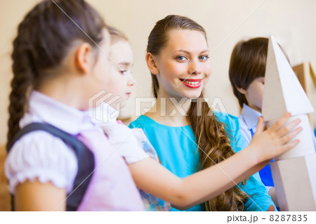 Children drawing and painting Children drawing and painting 8287835