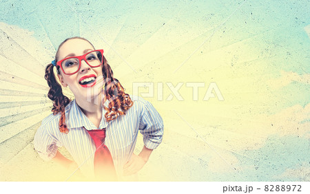 Funny teenager girl 8288972