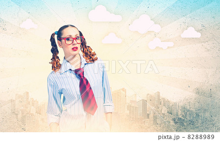 Funny teenager girl 8288989