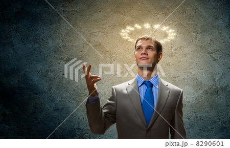 Saint businessman 8290601