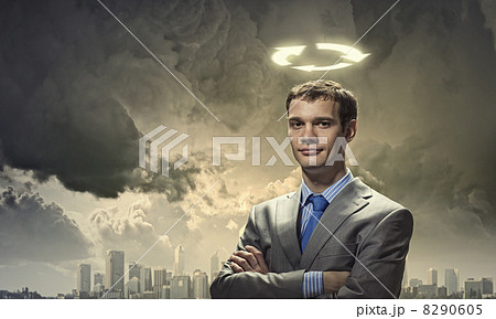 Saint businessman 8290605