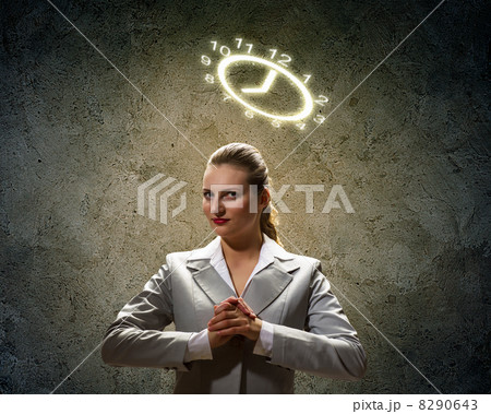 Saint businesswoman 8290643