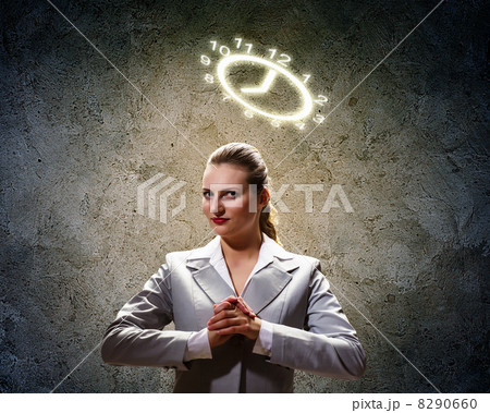 Saint businesswoman 8290660