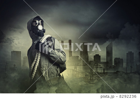 Stalker in gas mask Stalker in gas mask 8292236