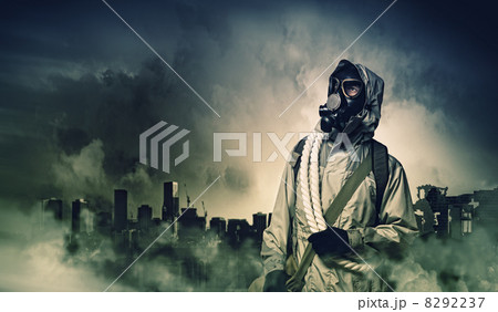 Stalker in gas mask Stalker in gas mask 8292237
