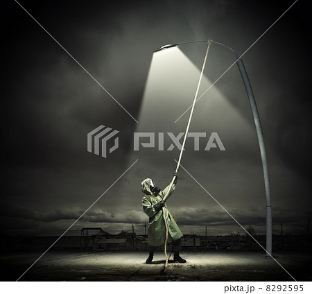 Stalker in gas mask 8292595