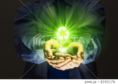 Sprout in hands Sprout in hands 8293176