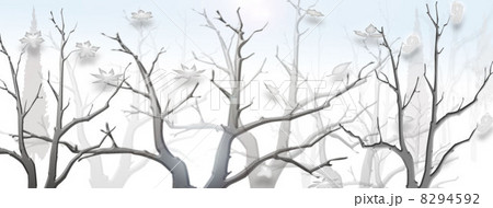 景色、冬景色のイメージ 8294592