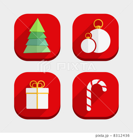 Flat Christmas Icons 8312436