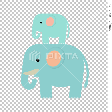 ゾウの親子 8315039