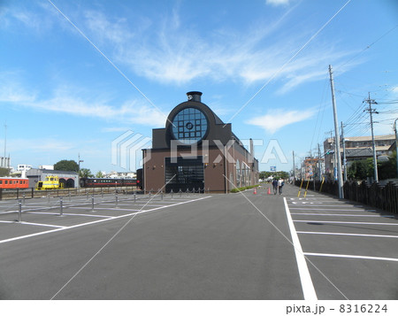 栃木県真岡駅のＳＬキューロク館 8316224