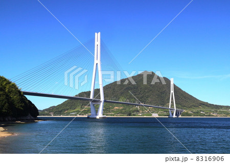 しまなみ海道　多々羅大橋 8316906