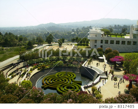 ゲッティセンターの中庭 ゲッティセンターの中庭 8317405