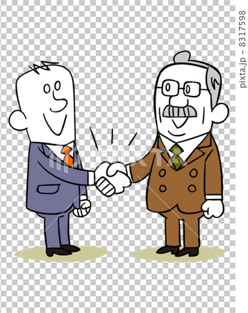 商人握手 8317598