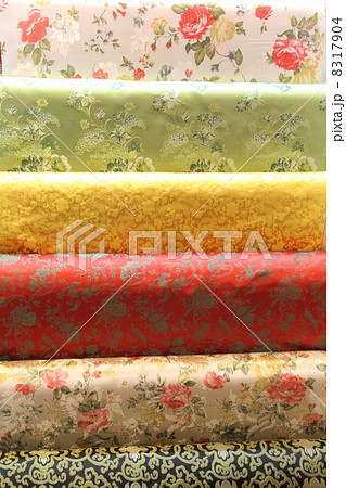 中国の絹織物の写真素材 [8317904] - PIXTA