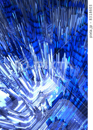 青い都市 8318603