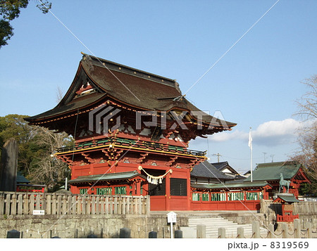 伊賀八幡宮　随身門 8319569