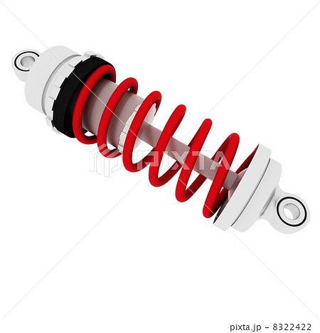 Shock-absorber isolated on white 8322422