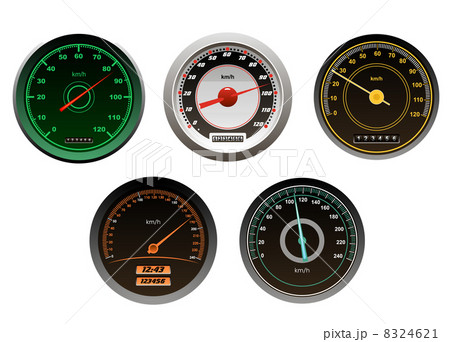 Racing cars speedometers set Racing cars speedometers set 8324621