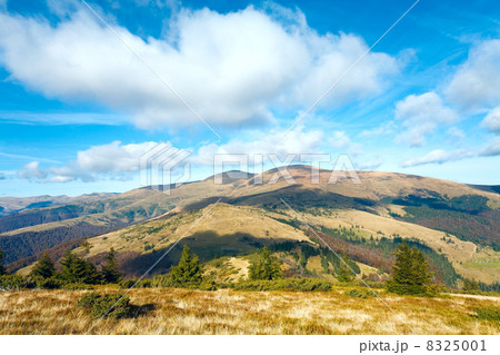 Morning autumn mountain landscape 8325001