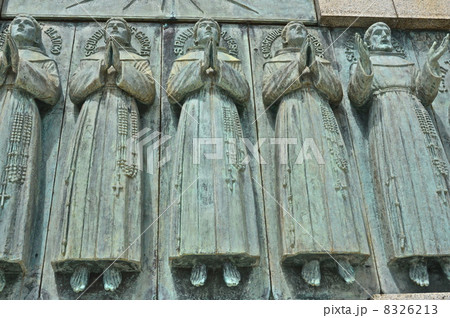 日本二十六聖人記念碑(長崎県長崎市西坂町) 日本二十六聖人記念碑(長崎県長崎市西坂町) 8326213