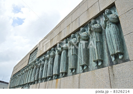 日本二十六聖人記念碑(長崎県長崎市西坂町) 日本二十六聖人記念碑(長崎県長崎市西坂町) 8326214