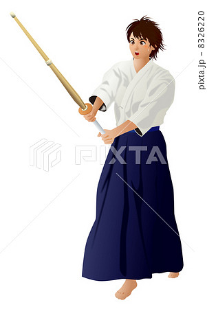 剣道_素振り 8326220
