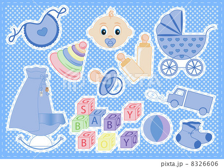 Baby items - Stock Illustration [7508966] - PIXTA