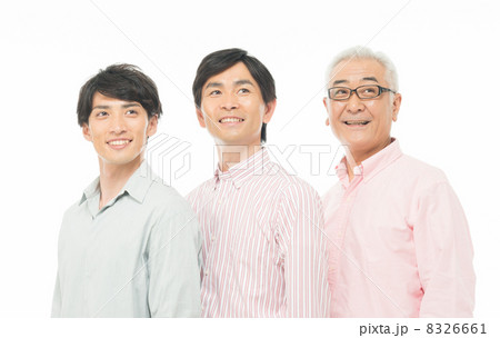 男性３世代 8326661