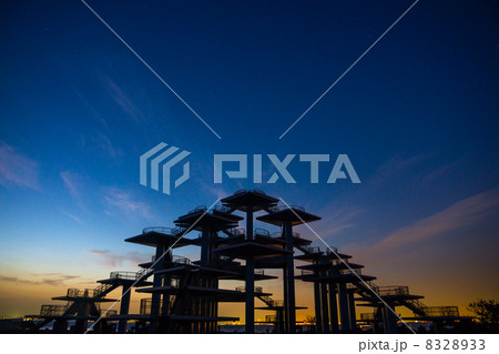 富津岬の日没 8328933