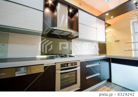Interior of modern kitchen 8329242