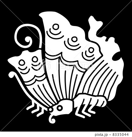 揚羽蝶 平家のイラスト素材 [8335044] - PIXTA