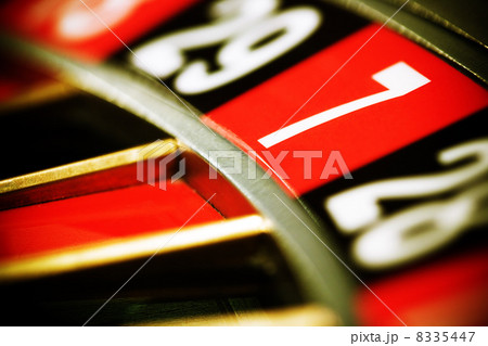 Casino roulette, seven 8335447