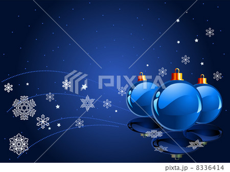 Abstract Blue Christmas Background 8336414