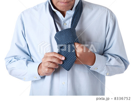 ビジネス男性ネクタイ ビジネス男性ネクタイ 8336752