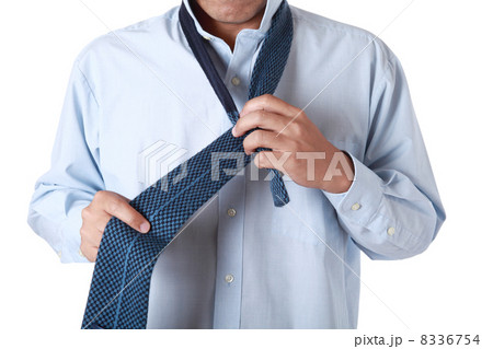 ビジネス男性ネクタイ 8336754