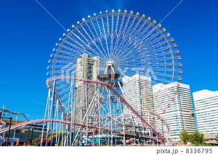 大観覧車(横浜市中区、横浜コスモワールド) 8336795