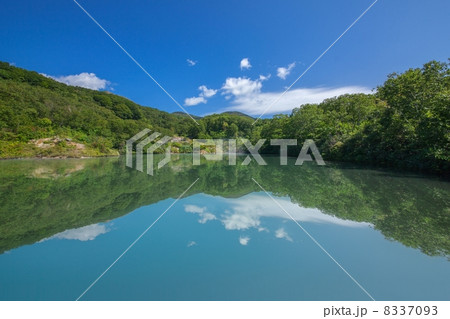 夏の八甲田地獄沼 8337093