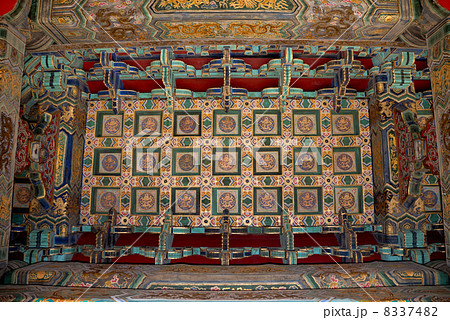 故宮博物院 紫禁城 太和門 格天井 故宮博物院 紫禁城 太和門 格天井 8337482