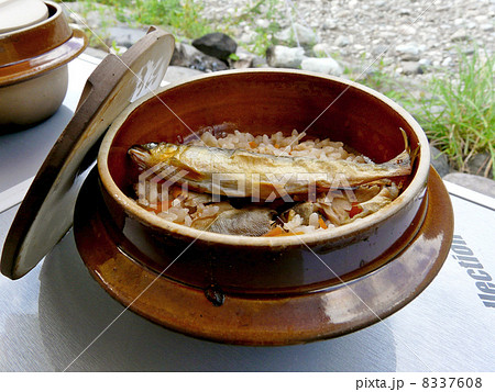 鮎釜飯 8337608
