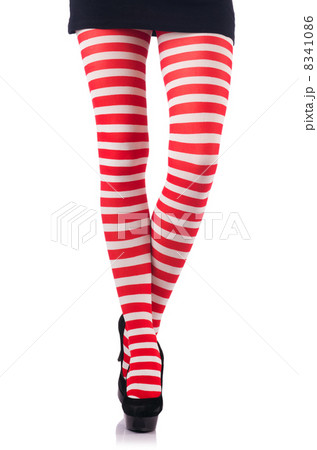 Woman with long legs and stockings Woman with long legs and stockings 8341086