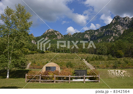 みずがき山の９月　山梨県 8342564