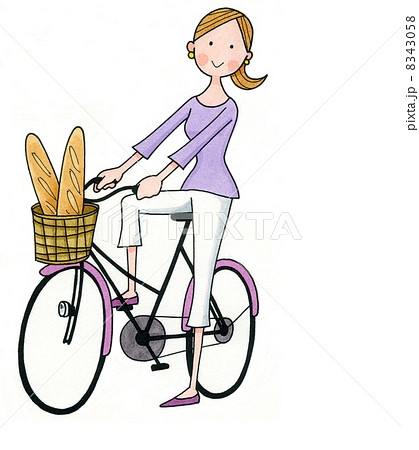 女性買い物１ 8343058