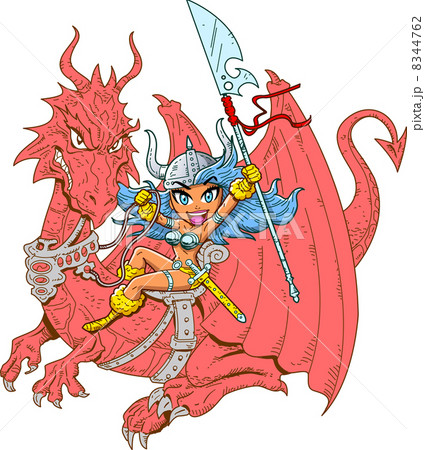 Girl Dragon Rider Girl Dragon Rider 8344762
