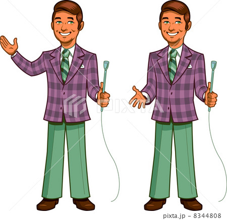 Retro Game Show Host 8344808