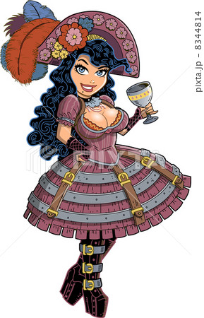 Sexy Steampunk Pirate Girl 8344814