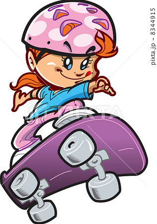 Skateboard Girl 8344915
