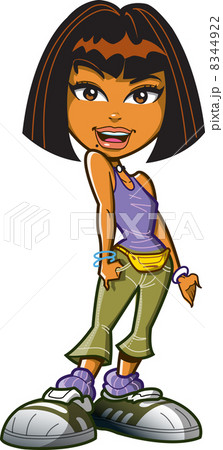 Pretty Latina Talking 8344922