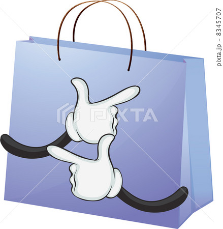 A blue bag A blue bag 8345707